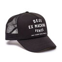 Deus Ex Machina(fEX GNX }Li) Venice Address Trucker (BLACK)