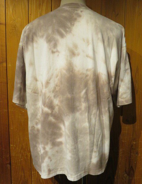 ■Danner（ダナー）× Chah Chah（チャーチャー)■ADVENTURE DYE TEE■ブラウン■（メンズ）M/Lサイズ