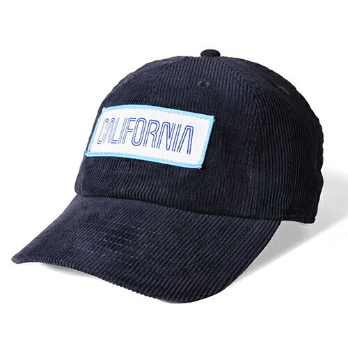 Rakuten - （CALIFOLKS/カリフォークス) CALIFOLKS Corduroy Logo Patch CAp　ネイビー