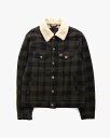 Deus Ex Machina(fEX GNX }Li) MIKEY PLAID TRUCKER (GREEN PLAID) iYjM/LTCY