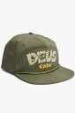 Deus Ex Machina(fEX GNX }Li) TANGERINE CAP (OLIVE)