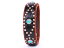 HTC Bracelet #D TurquoiseBlack)