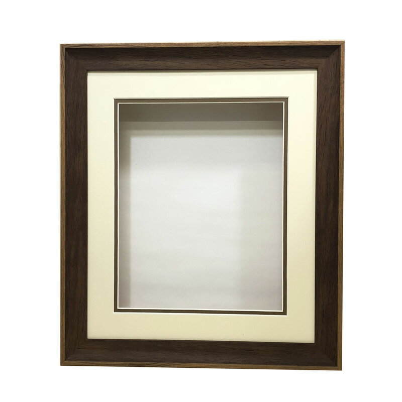 シャドーボックス用額 8×10インチサイズ F-17 ブラウン