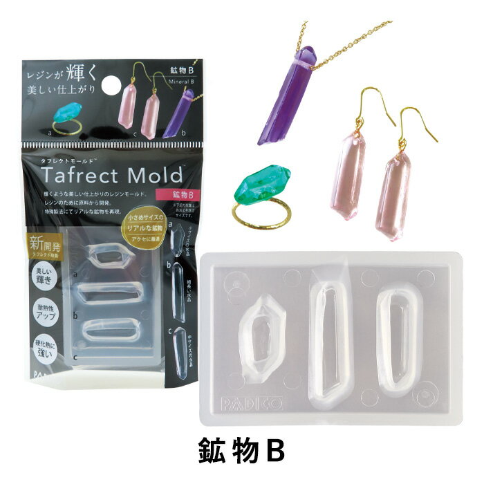 PADICO レジン タフレクトモールド 鉱物B メール便/宅配便可 403379