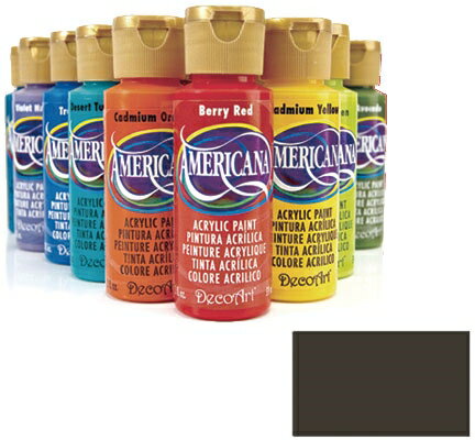 デコアート アメリカーナアクリルペイント(2oz.59ml)普通色/Asphaltum アスファルタム DA-180