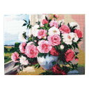 キラキラビーズアート キット 薔薇 scb-381