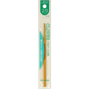 クロバー かぎ針 2/0号 メール便/宅配便可 42-802