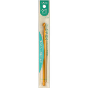 クロバー かぎ針 9/0号 メール便/宅配便可 42-809