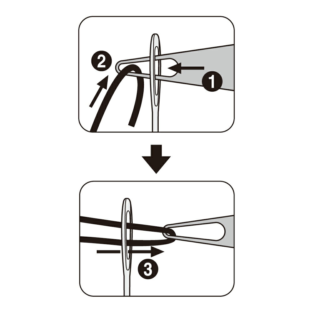 ニッティングスレダー メール便/宅配便可 55-252