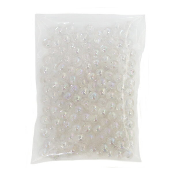 SH 丸 ビーズ DX 6mm プラスチックビーズ No.1 《クリア》 メール便/宅配便可