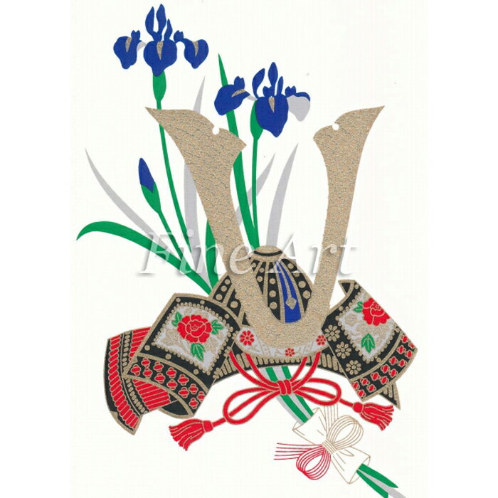 乐天商城 - シャドープリント「かぶと」FA17-62 メール便/宅配便可