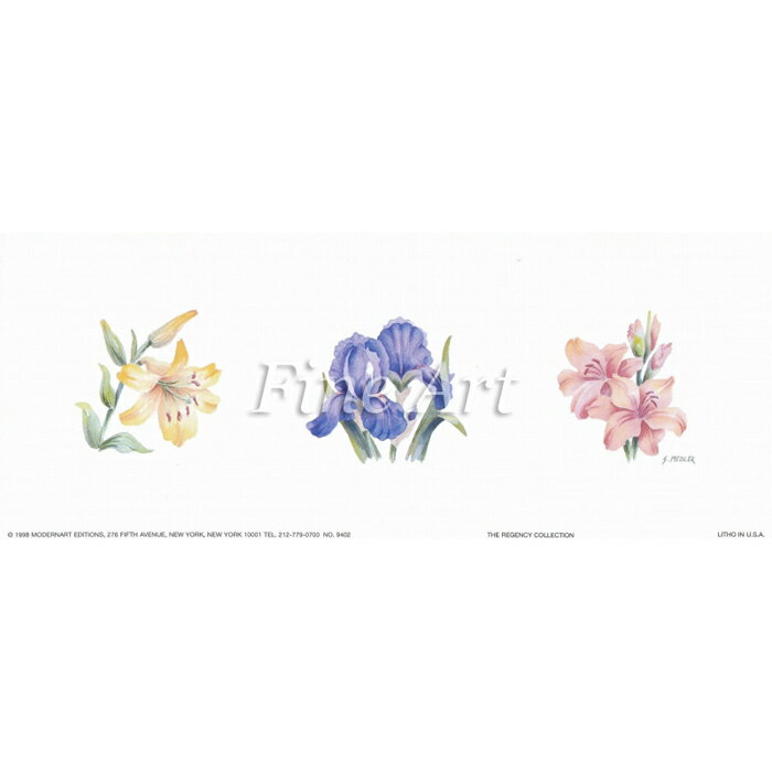 乐天商城 - シャドープリント「小さな花たち2」FA18-040 メール便/宅配便可