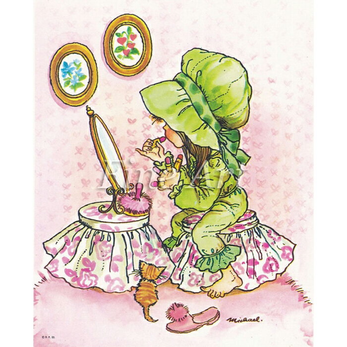 シャドープリント「おめかし2（4×5インチ）」FA18-145 メール便/宅配便可