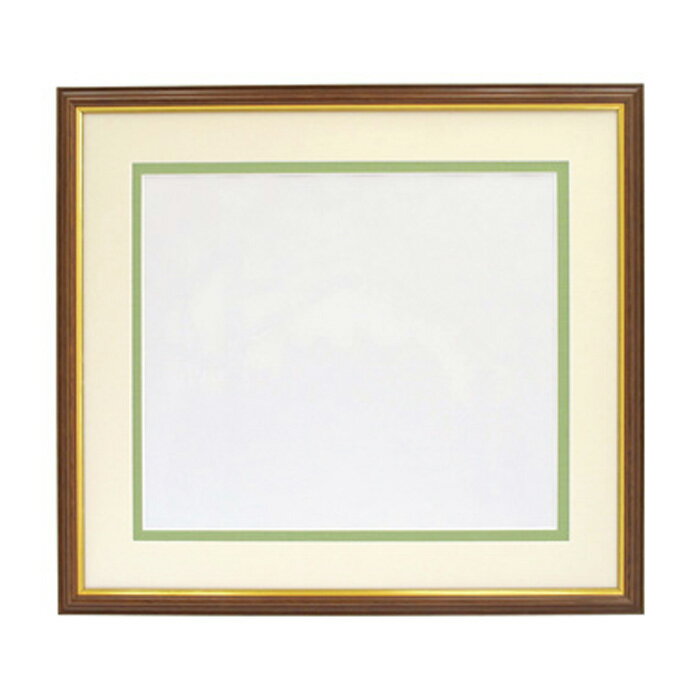 オリムパス 刺しゅう額 こげ茶 w-54