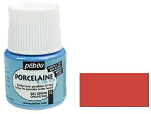 乐天商城 - ポーセレン150スタンダード色(45ml)/コーラルレッド(透明色) 024005