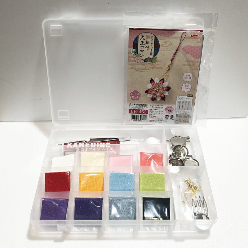 ABCクラフトがおすすめします スターターセットと大正ロマンつまみ細工キット（麻の葉） abc-sg-set2