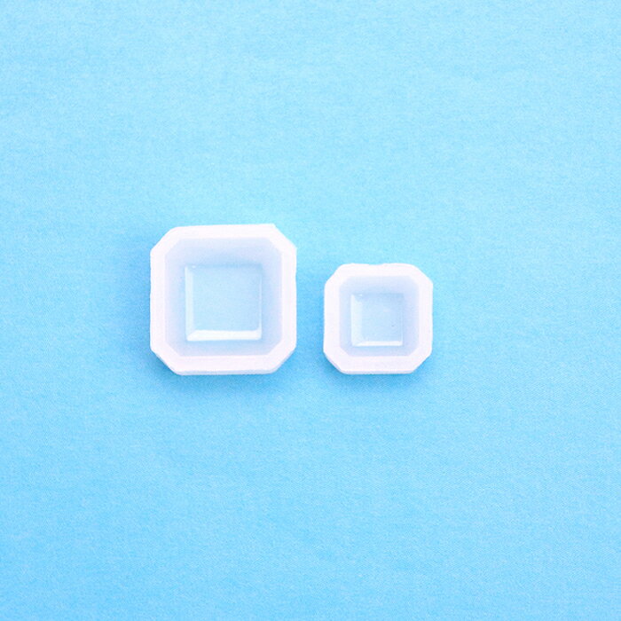 レジンクラフト 3Dシリコンモールド 四角カット メール便/宅配便可 rssc-207