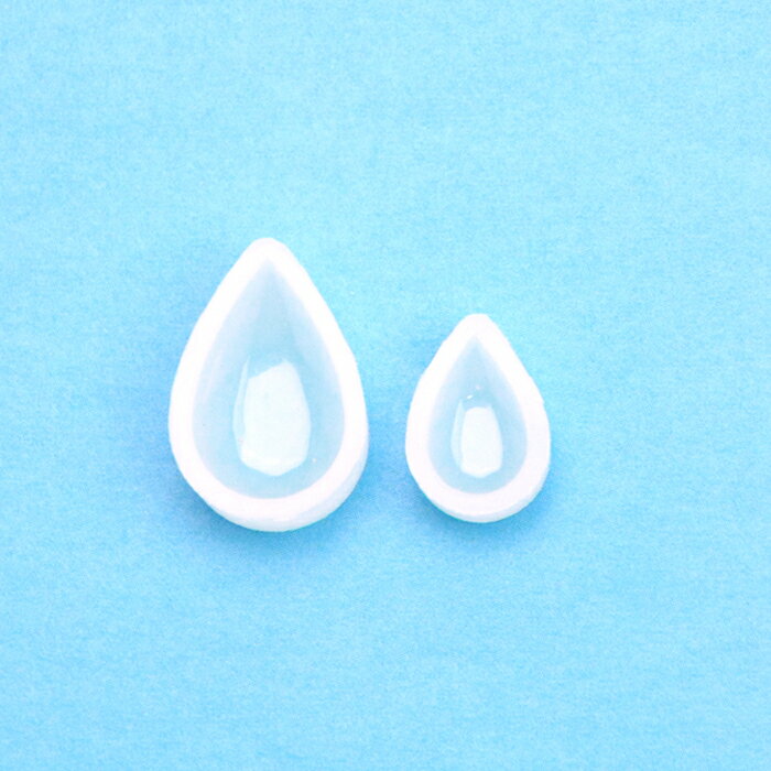 レジンクラフト 3Dシリコンモールド ドロップカット メール便/宅配便可 rssc-211