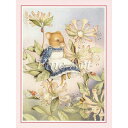 シャドープリント「テントウムシとねずみさん」6×8インチ メール便/宅配便可 fa19-020