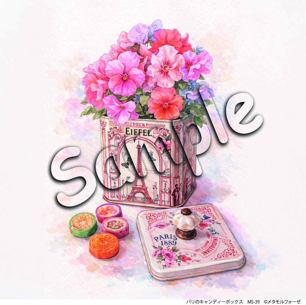 商品名：パリのキャンディボックス メール便/宅配便可 品　番：ms-39サイズ：17×17cm素　材：紙容量：6枚入詳　細：テキスト付使用イメージ額：N-330 ブルー額(n-330-bl)、N-330ピンク額(n-330-pk)を使用しています。商品名：パリのキャンディボックス メール便/宅配便可 サイズ：17×17cm素　材：紙詳　細：テキスト付 使用イメージ額：N-330 ブルー額(n-330-bl)、N-330ピンク額(n-330-pk)を使用しています。