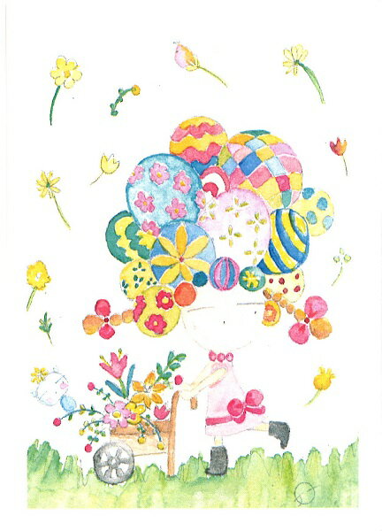 シャドープリント「お花」 TT8 メール便/宅配便可