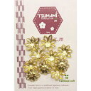 つまみ細工用 座金B ゴールド 10個入り メール便/宅配便可 tp-28