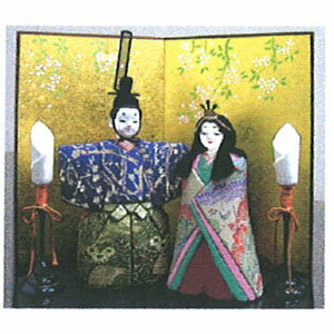 乐天商城 - スタジオFeelデザインの立体テキストシート 「立ち雛」 S-030 メール便/宅配便可