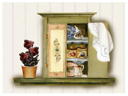 スタジオFeelデザインの立体テキストシート 「ウォールキャビネット」 S-114 メール便/宅配便可