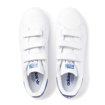 【ADIDAS】 アディダスオリジナルス STAN SMITH CF スタンスミス CF S80042 ABC-MART限定　WHT/WHT/CROYAL