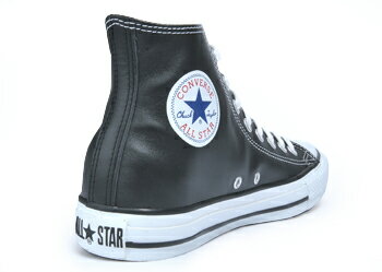 【converse】 コンバース LEATHER ALL STAR HI レザー オールスター ハイ BLACK