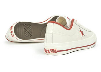 ≪日本製≫ 【CONVERSE】 コンバース ONE STAR J ワンスター J WHITE/RED