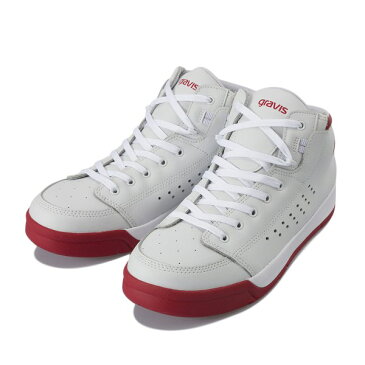 【gravis】 グラビス TARMAC HC タ—マック ハイカット AC 11010　WHITE/RED