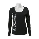 レディース 【NIKE ウェア】 W スクープメタリックL/S Tシャツ 895263-010 010BLK/BLK