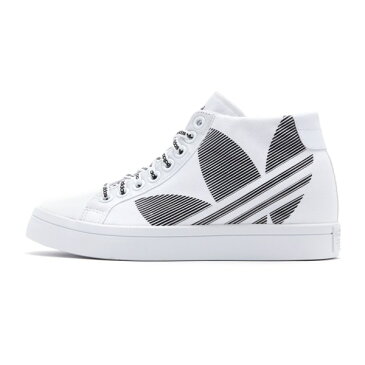 レディース 【ADIDAS】 アディダス オリジナルス COURTVANTAGE HEEL TREFOIL コートバンテージヒール トレフォイル CG6784　WHT/BLK/BLK