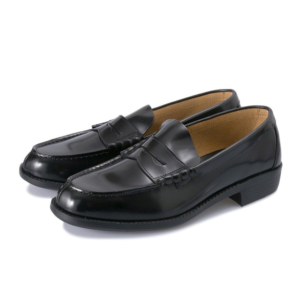 【HAWKINS】 ホーキンス LEATHER LOAFER3 レザーローファー HB60030 BLACK