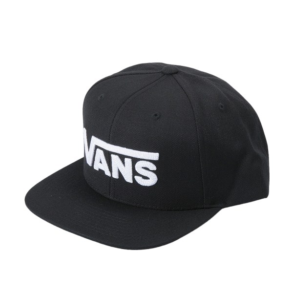 ヴァンズ 帽子 メンズ 【VANSアパレル】 ヴァンズ キャップ(帽子) DROP V II SNAPBACK VN0A36ORY28 BLACK-WHITE