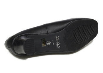 【NUOVO】 ヌオーヴォ スクウェアトゥパンプス SQUARE PPS 4 NE30032 ヒール4cm BLACK