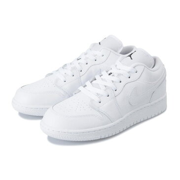 ジュニア 【NIKE】 ナイキ 22.5-25AIR JORDAN 1 LOW BG エア ジョーダン 1 LOW GS 553560-110　110WHT/BLK