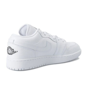 ジュニア 【NIKE】 ナイキ 22.5-25AIR JORDAN 1 LOW BG エア ジョーダン 1 LOW GS 553560-110　110WHT/BLK