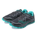 レディース 【SAUCONY】 サッカニー WMNS PEREGRINE 8 GTX ウィメンズ ペレグリン S10454-1　BLACK/GREEN