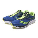 【SAUCONY】 サッカニー KINVARA 9 キンバラ S20418-4　BLU/BLK/CITRON