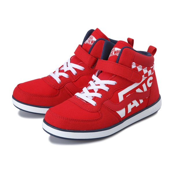 キッズ 【VANS】 ヴァンズ JUMA V2023KL B.L RED/NAVY