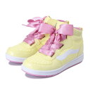 キッズ 【VANS】 ヴァンズ JUMA V2023K RBN.LACE YELLOW/PINK