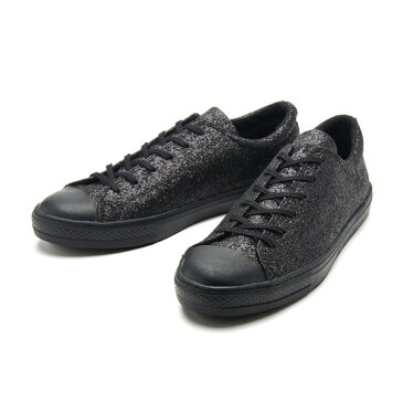 【CONVERSE】 コンバース ALL STAR COUPE GLITTERMATERIAL OX オールスター クップ グリッターマテリアル オックス 32169221　BLACK