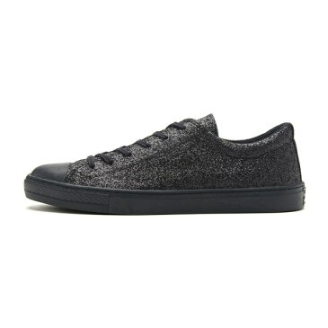 【CONVERSE】 コンバース ALL STAR COUPE GLITTERMATERIAL OX オールスター クップ グリッターマテリアル オックス 32169221　BLACK