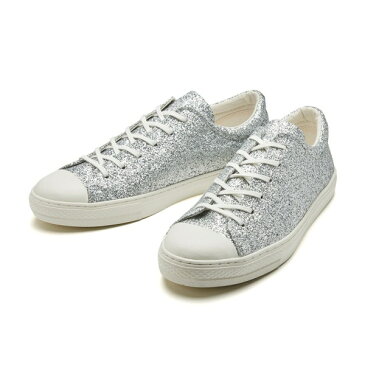 【CONVERSE】 コンバース ALL STAR COUPE GLITTERMATERIAL OX オールスター クップ グリッターマテリアル オックス 32169227　SILVER