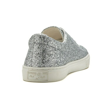 【CONVERSE】 コンバース ALL STAR COUPE GLITTERMATERIAL OX オールスター クップ グリッターマテリアル オックス 32169227　SILVER