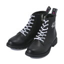 ジュニア 【NUOVO】 ヌオーヴォ LACE UP(19-24) N9265J BLACK