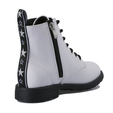 ジュニア 【NUOVO】 ヌオーヴォ LACE UP(19-24) N9265J WHITE