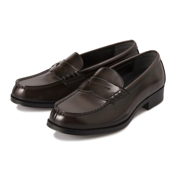 レディース【HAWKINS】 ホーキンス 洗えるローファー WS LOAFERS PU HW10112 DK.BROWN